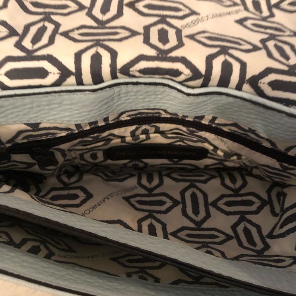 Rebecca Minkoff Ice Blue Leather Crossbody - Picture 3 of 8